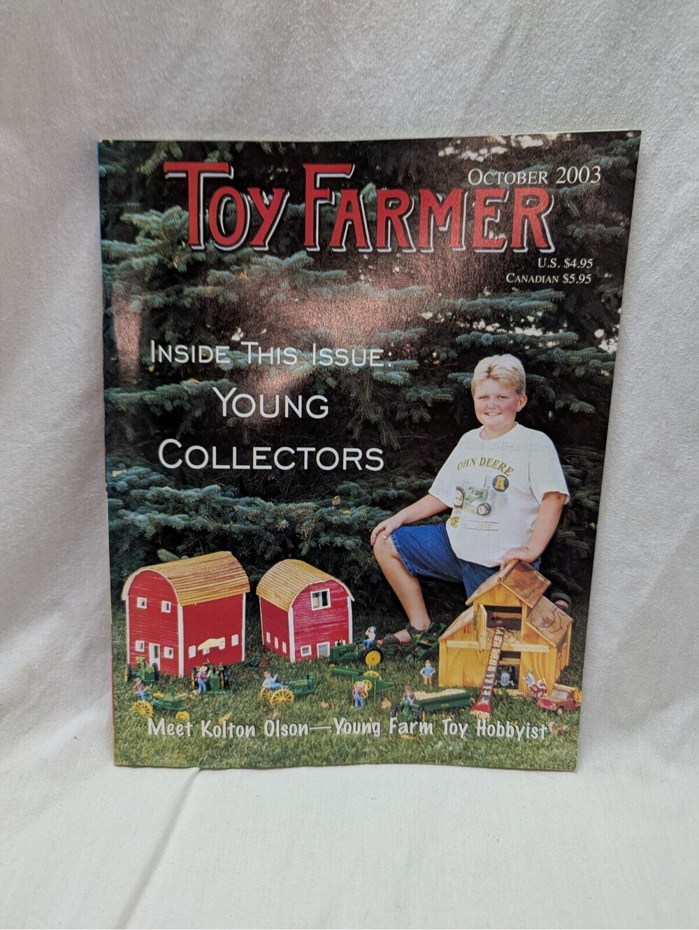 Toy Farmer Magazine Young Collectors Oct 2003